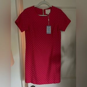 Sail to Sable Hot pink short sleeve shirt dress